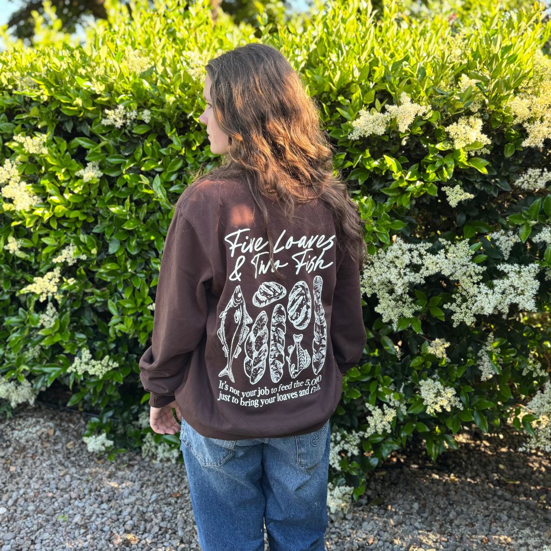 Five Loaves & Two Fish Crewneck - Image 2