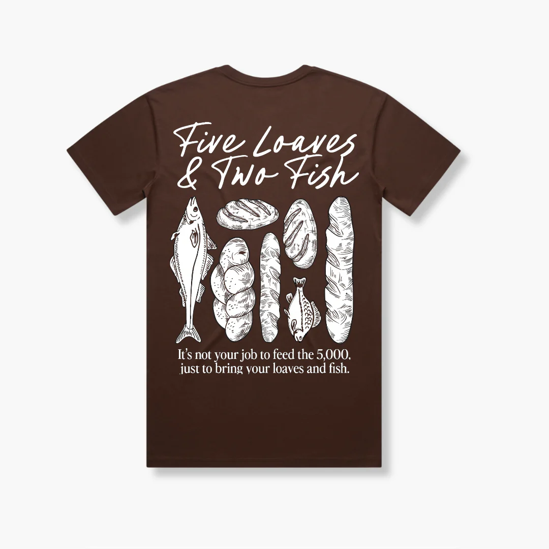 Five Loaves & Two Fish T-Shirt - Image 3