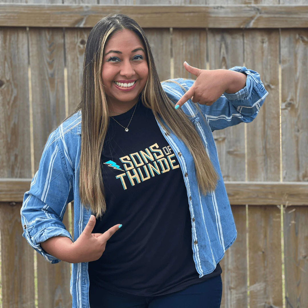 Sons of Thunder Black T-Shirt - Image 2