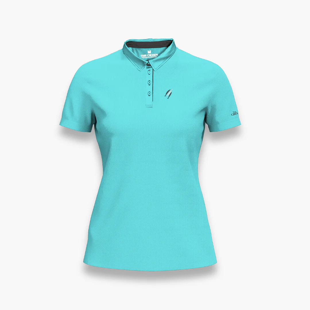 The Chosen Black + Teal Polos - Image 4