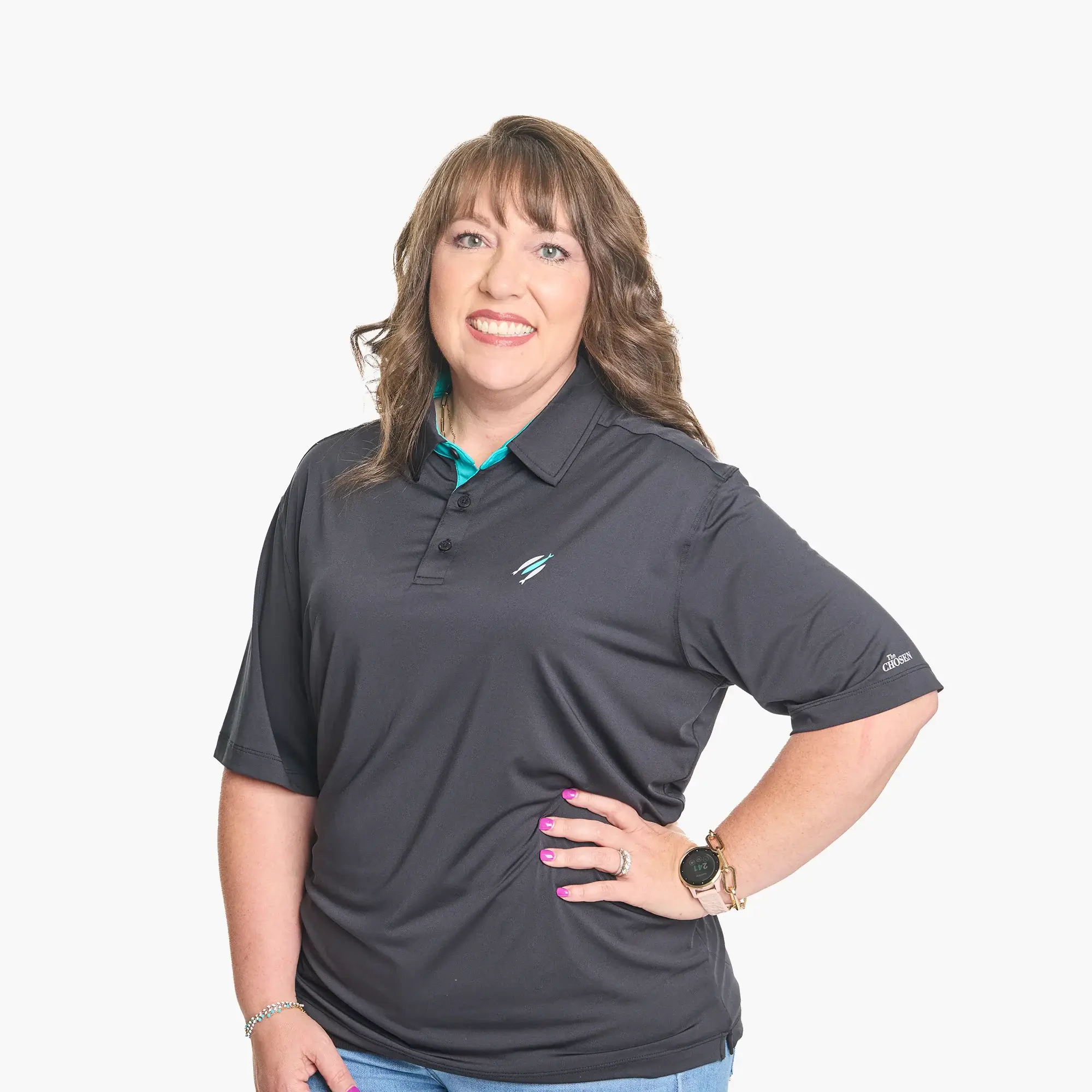 The Chosen Black + Teal Polos - Image 9