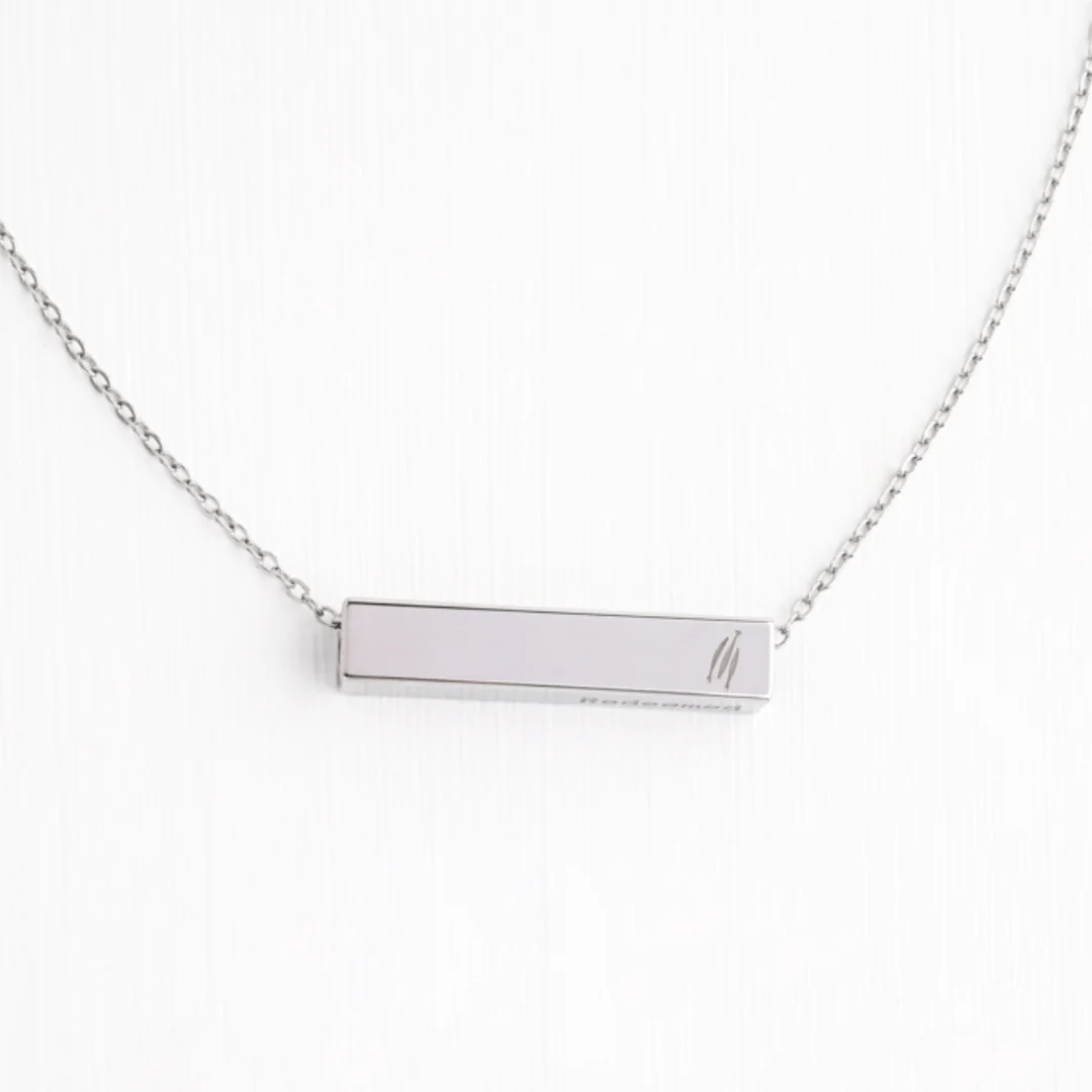 The Chosen Four-Sided Necklace Silver